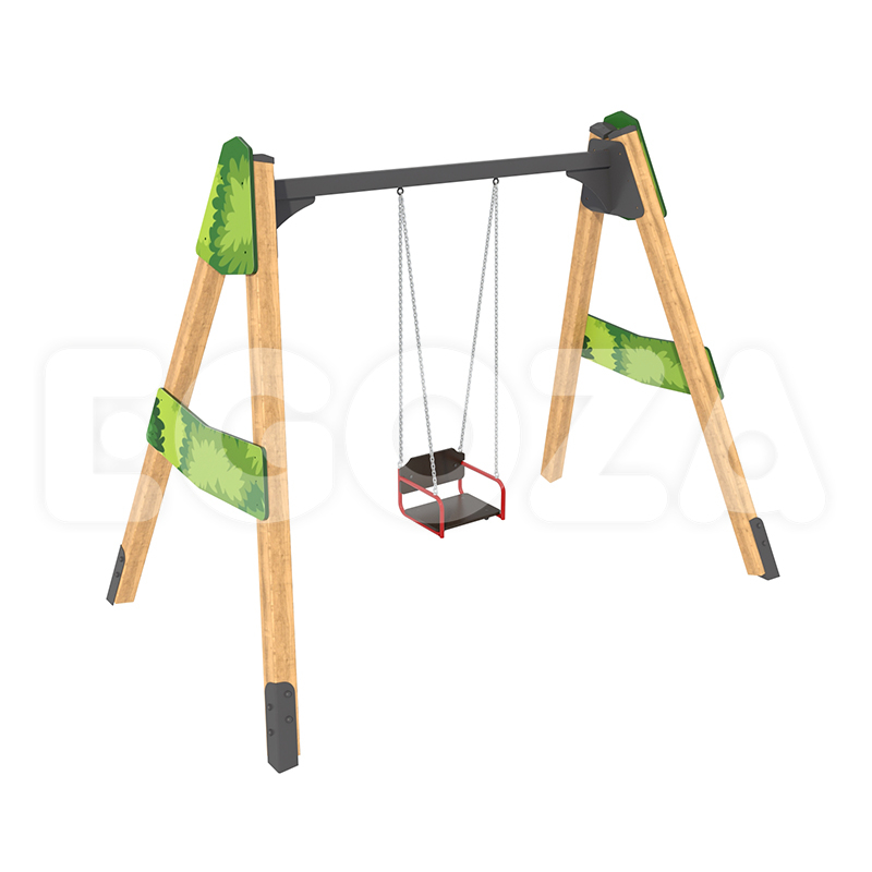 Качели одинарные «Волшебный лес» 1030